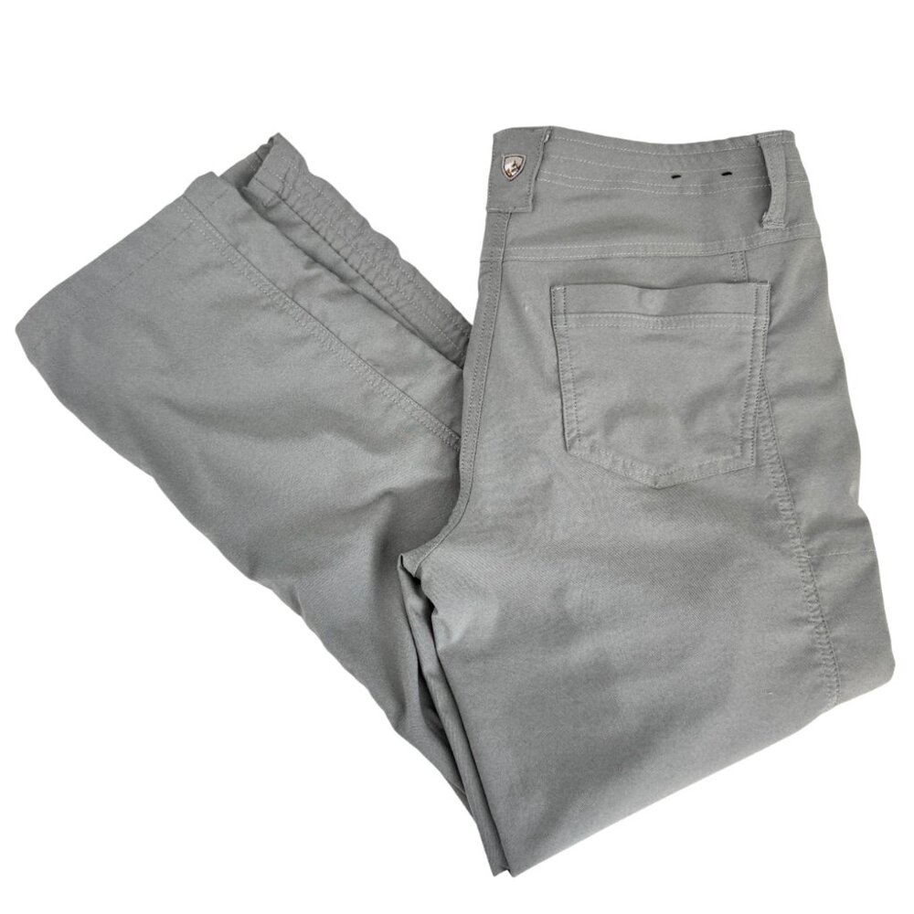 KÜHL Trekr Hiking Pants Womens 8 X-Short Gray Nylon Outdoor Travel Stretch - Picture 2 of 14